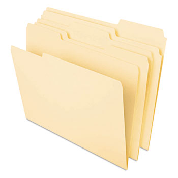 Right 8-1/2 x 11 1/3-Cut Tabs in Left Pendaflex File Folders Letter Size 1 Pack Classic Manila 100 per Box Center Positions 