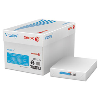 Vitality 100 Recycled Multipurpose Printer Paper Letter White