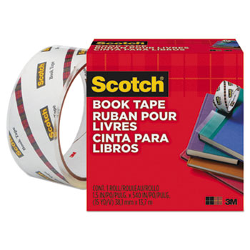 3 Core Clear 8/Pack 1 1/2 x 15yds Book Repair Tape Multi-Pack