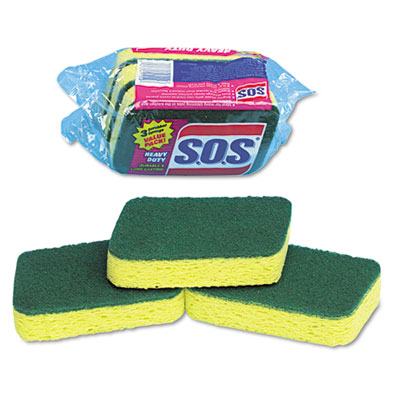 Clorox® S.O.S® Heavy-Duty Scrubber Sponge | Office Supplies & Home Office Supplies