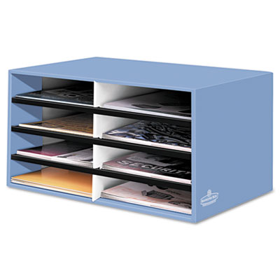 Bankers Box ® Decorative Eight Compartment Literature Sorter, Letter Size, 