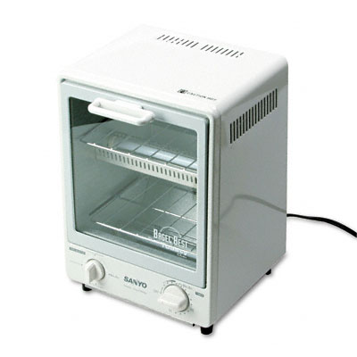 Toaster Oven   on Toasty Plus Toaster Oven Snack Maker  9 1 2w X 10d X 12 7 8h  White