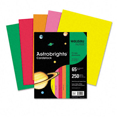 Colored Card Stock on Paper   Astrobrights   Colored Card Stock   Select Office Products