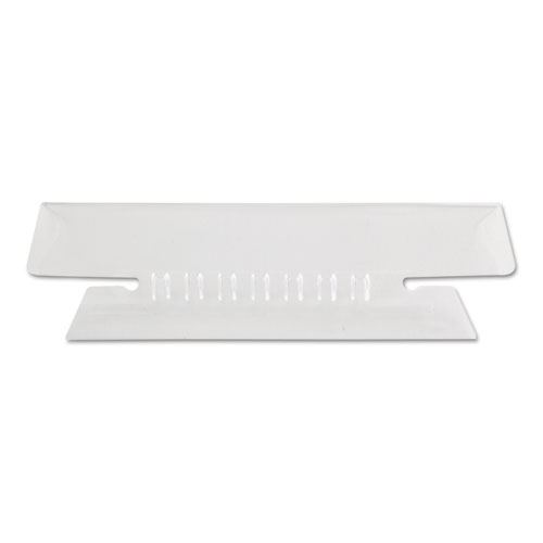 Pendaflex® Hanging File Folder Tabs, 1/3 Tab, 3 1/2 Inch, Clear Tab/White  Insert, 25/Pack - WB Mason