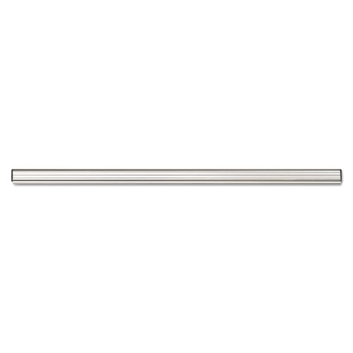 1025 ADVANTUS Grip-A-Strip Display Rail Satin Aluminum Finish Large Note Holder 12 Inches Long 