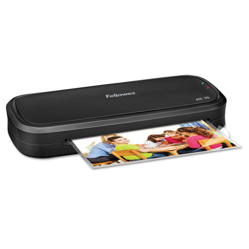 ImageLast Fellowes M5-95 Laminator with Pouch Starter Kit 3 Mil Thermal M5-95 Letter Size 100 Pack Fellowes Laminating Pouches Thermal 25 Pack & Fellowes Laminating Pouches 3 Mil ImageLast Letter Size 
