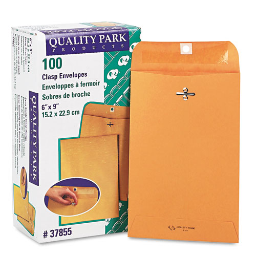 28lb Heavyweight Paper Envelopes Great For Filing Brown Kraft Catalog With Clasp Closure & Gummed Seal Storing Or Mailing Documents 10 x 15 Clasp Envelopes 10 x 15-10 Envelopes 