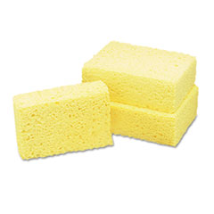 SKILCRAFT Cellulose Coarse-Textured Sponge, 3.63 X 5.75, 1.75