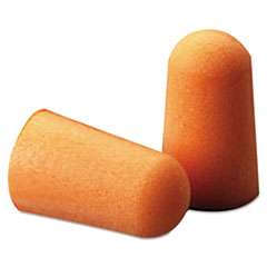 3M™ EARPLUGS UNCRDED EAR PLUG Foam Single-Use Earplugs, Cordless, 29nrr, Orange, 200 Pairs