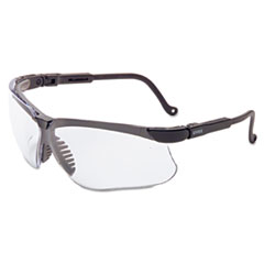 Honeywell Uvex™ GLASSES GENSS UD BK-TPECL Genesis Safety Eyewear, Black Frame, Clear Lens