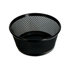 Universal® CUP MESH CLIP BK Jumbo Mesh Storage Dish, Black