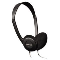 Maxell® HEADSET HEADPHONE BK Hp-100 Headphones, Black