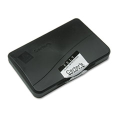 Carter's® PAD STAMP FELT 4.25 BK PRE-INKED FELT STAMP PAD, 4.25 X 2.75, BLACK