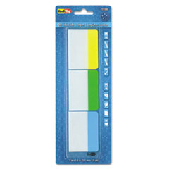 Write-On Index Tabs, 1/5-Cut, Assorted Colors, 2