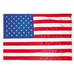 Advantus FLAG USA 5 X 8 All-Weather Outdoor U.s. Flag, Heavyweight Nylon, 5 Ft X 8 Ft