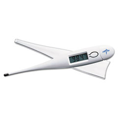 Medline FIRST AID THERMOMETR ORAL Premier Oral Digital Thermometer, White-blue