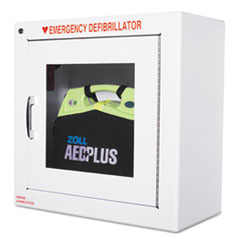 ZOLL® FIRST AID AED METAL WALL Aed Wall Cabinet, 17w X 9 1-2d X 17h, White