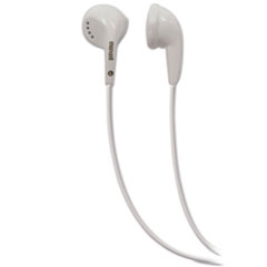 Maxell® EARPHONE EB-95 WHITE Eb-95 Stereo Earbuds, White