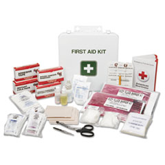 SKILCRAFT First Aid Kit, Industrial/Construction, 8-10 Person Kit, 169 Pieces, Metal Piece