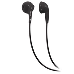 Maxell® HEADSET EAR BUD BK Eb-95 Stereo Earbuds, Black