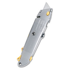 Quick-Change Utility Knife with Twine Cutter and (3) Retractable Blades, 6