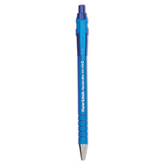 FlexGrip Ultra Recycled Ballpoint Pen, Retractable, Medium 1 mm, Blue Ink, Blue Barrel, Dozen