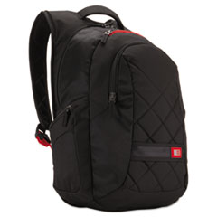 Case Logic® CASE 16" LAPTOP BACKPK BK 16" Laptop Backpack, 9 1-2 X 14 X 16 3-4, Black