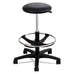 Extended-Height Lab Stool, Backless, Supports Up To 250 Lb, 22