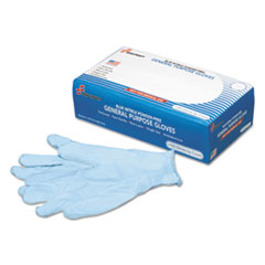 SKILCRAFT Nitrile General Purpose Gloves, Blue, Small, 9.5