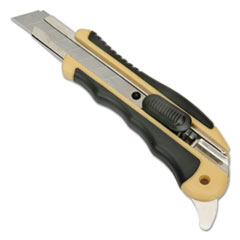 SKILCRAFT Snap-Off Utility Knife w/Cushion Grip Handle, 18 mm, 7