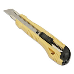 SKILCRAFT Utility Knife, Snap-Off, 18 mm, 8 Segments, 6.75