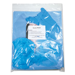 Unimed KIT PERSNL PROTEC AST Econo Ppe Kit, 7 Pieces, 9 X 12