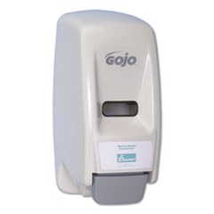 SKILCRAFT GOJO Lotion Soap Wall-Dispenser, 2,000 mL, 6.5 x 4.5 x 10.81, Dove Gray, 8/Carton