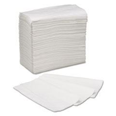 SKILCRAFT Table Napkin, Junior, 1-Ply, White, 10,000/Box