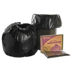 SKILCRAFT Recycled Content Trash Can Liners, 30 Gal, 1.3 Mil, 30