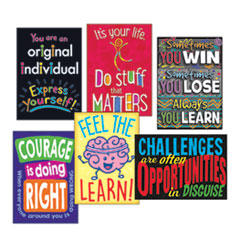 TREND® POSTER LIFE LESSONS ARGUS POSTER COMBO PACK, "LIFE LESSONS", 13 3-8W X 19H
