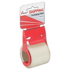 SKILCRAFT Shipping Packaging Tape with Dispenser, 1.5
