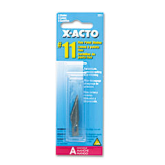X-ACTO® BLADE #11 CRD 5PK #11 Blades For X-Acto Knives, 5-pack