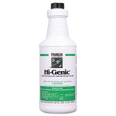 Franklin Cleaning Technology® CLEANER HI-GENIC BE HI-GENIC NON-ACID BOWL AND BATHROOM CLEANER, 32 OZ BOTTLE