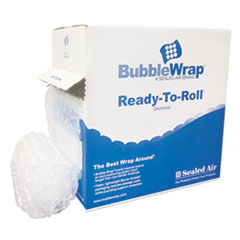 Sealed Air WRAP BUBBLE ROLL CLR Bubble Wrap Cushion Bubble Roll, 1-2" Thick, 12" X 65ft