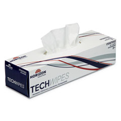 SKILCRAFT TechWipes Biodegradable Electronics Tissue, 3-Ply, 16.5 x 15.25, Unscented, White, 1,350/Box