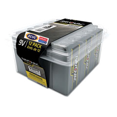 SKILCRAFT Alkaline 9V Batteries, 12/Pack