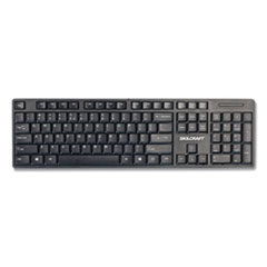 SKILCRAFT Usb Wired Keyboard, 101 Keys, Black