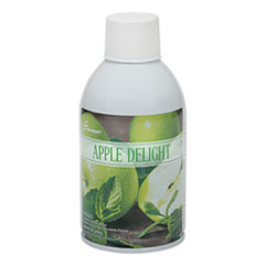 SKILCRAFT Meter Mist Refills, Green Apple, 10 oz Aerosol Spray, 12/Box