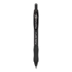 Profile Gel Pen, Retractable, Medium 0.7 Mm, Black Ink, Translucent Black Barrel, 36/pack