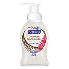 Softsoap® SOAP COCO GINGER FOAM CLR SENSORIAL FOAMING HAND SOAP, COCONUT AND WARM GINGER, 8.75 OZ PUMP BOTTLE
