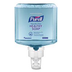 SKILCRAFT PURELL Professional CRT HEALTHY SOAP Naturally Clean Foam, Light Fragrance, 1,200 mL, 2/Box