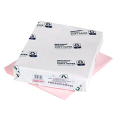 SKILCRAFT Colored Copy Paper, 20 lb Bond Weight, 8.5 x 11, Pink, 500 Sheets/Ream, 10 Reams/Carton