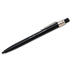 SKILCRAFT China Marker Wax Pencil, Twist Action Mechanical, Black, Dozen