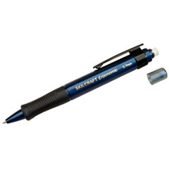 SKILCRAFT Ergonomic Mechanical Pencil, 0.7 mm, F (#2.5), Black Lead, Blue Barrel, 6/Box